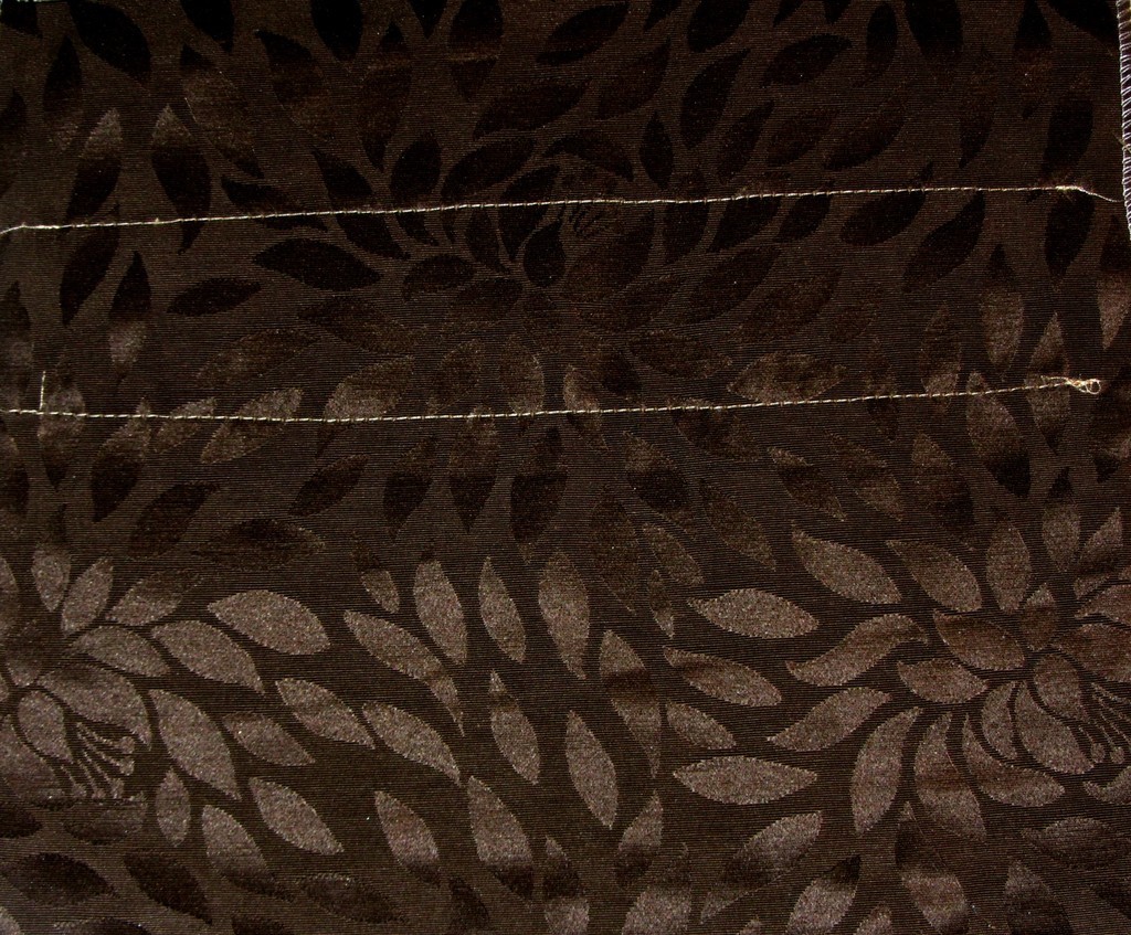 Tissu FLORA MOKA